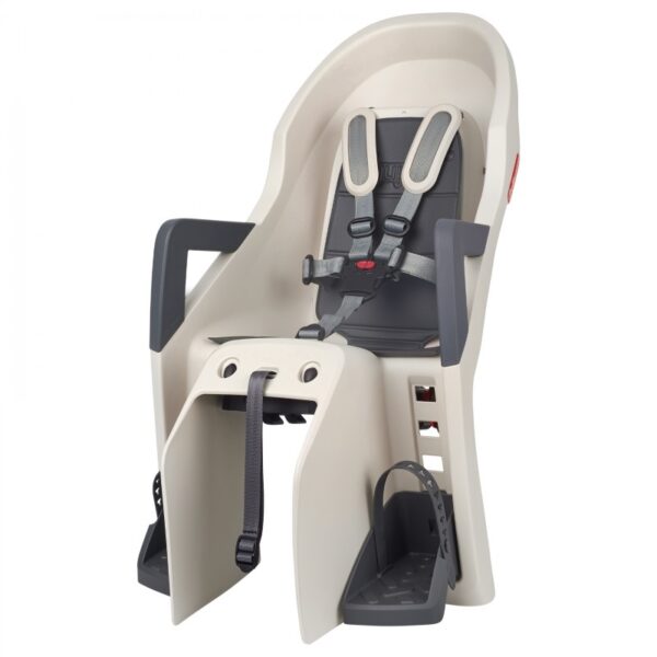 Siège enfant Polisport Guppy Maxi + CFS Crème/Gris
