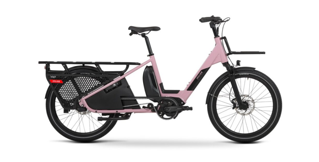 LT24 shimano nexus di2 lilas longtail, velo-cargo électrique Douze Cycles